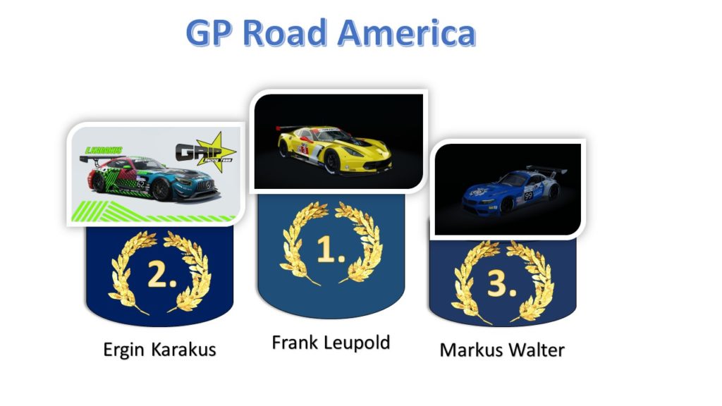Siegerehrung GT Multiclass Road America