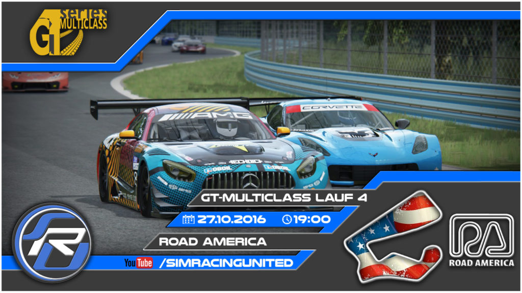 Lauf 5 der GT-MC-Serie bei Assetto Corsa in Road America